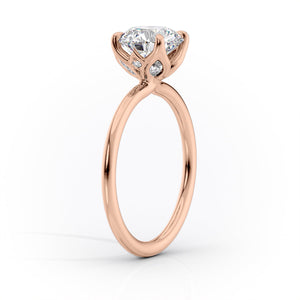 The Lisa Set With A 1.5 Carat Princess Lab Diamond