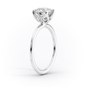 The Lisa Set With A 1.5 Carat Marquise Lab Diamond