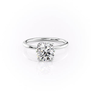 The Lisa Set With A 1.5 Carat Round Lab Diamond