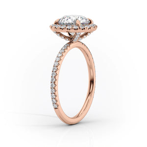 The Lenny Set With A 2.5 Carat Pear Lab Diamond