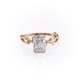 The Twig Set With A Radiant Moissanite