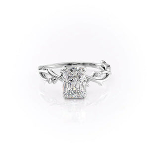 The Twig Set With A 2 Carat Radiant Lab Diamond
