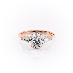 The Parker Set With A 1.5 Carat Round Lab Diamond