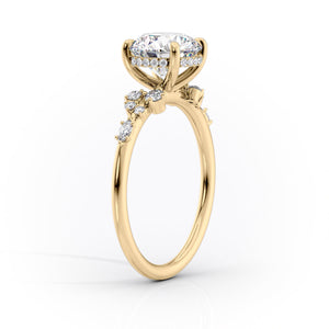 The Emma Set With A 2 Carat Round Lab Diamond
