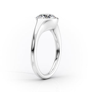The Stella Set With A 2 Carat Marquise Lab Diamond