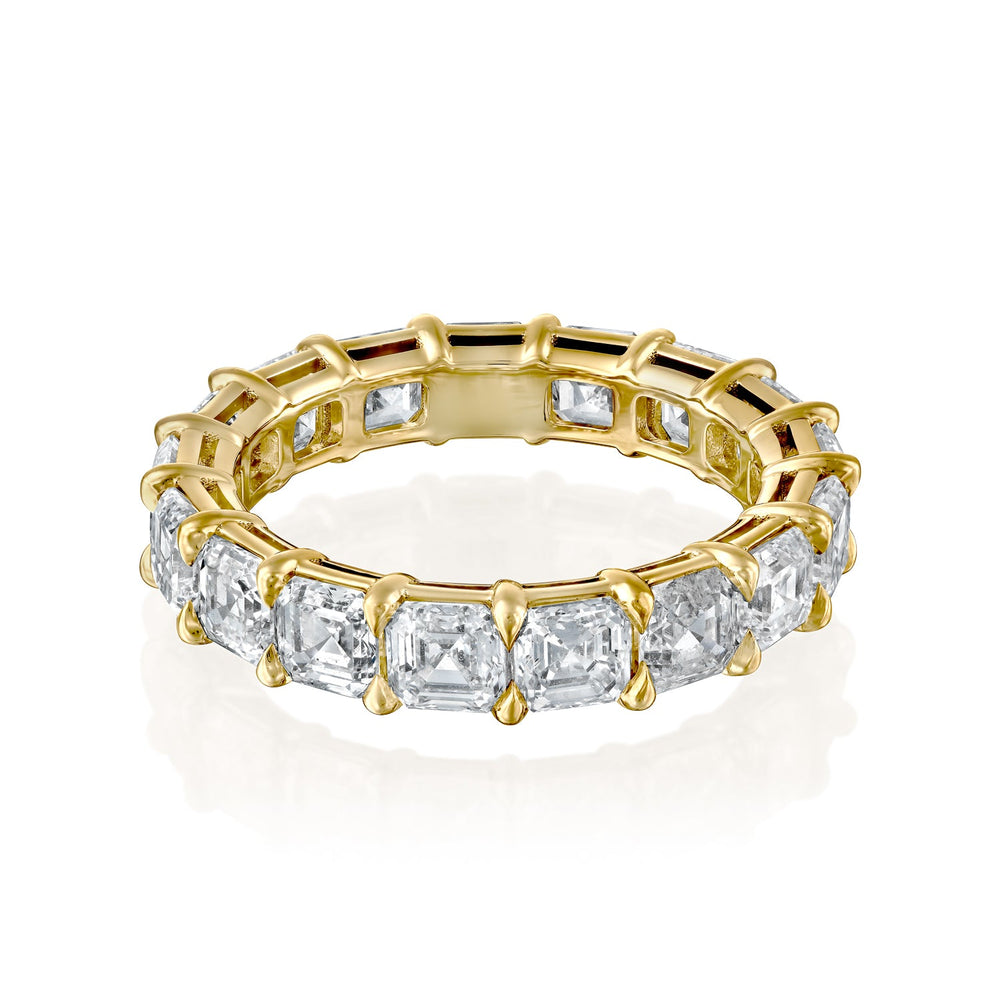 4ct Asscher Eternity