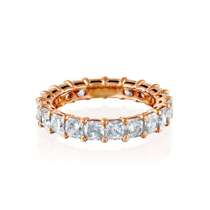 3ct Cushion Eternity