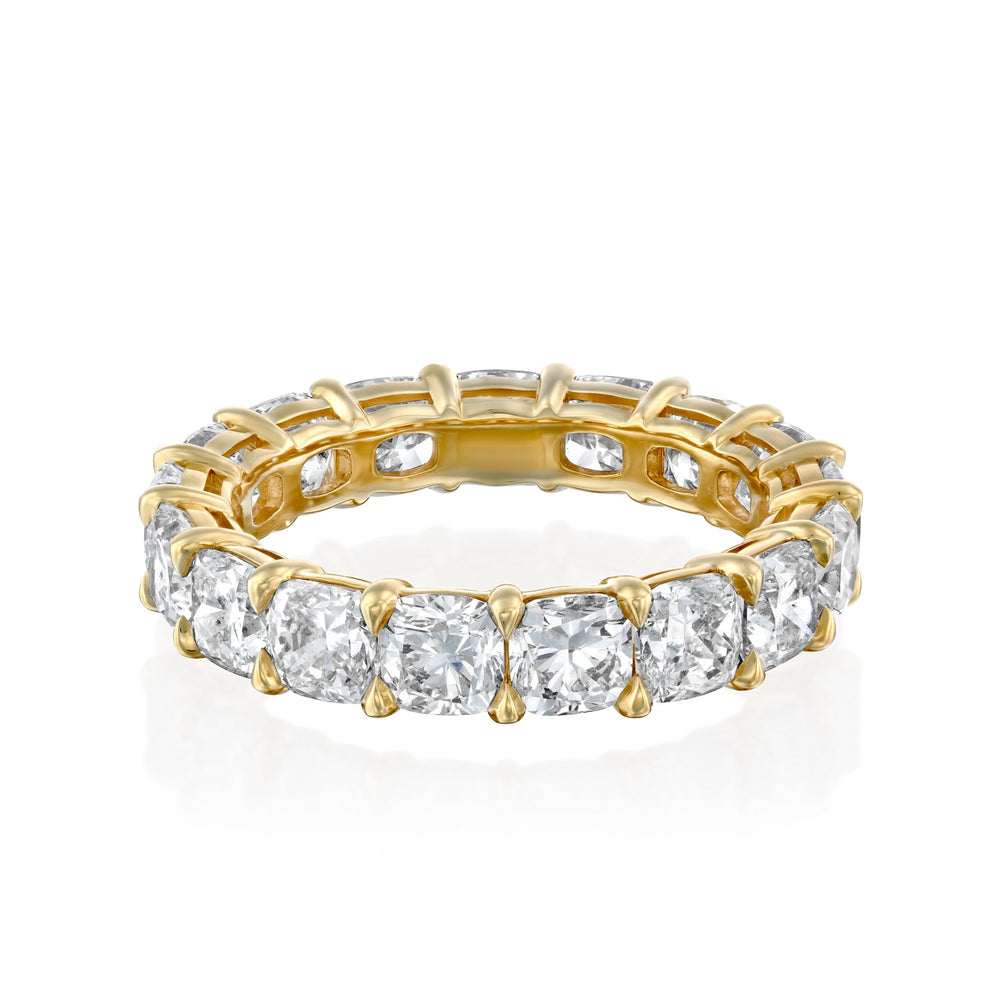 5ct Cushion Eternity