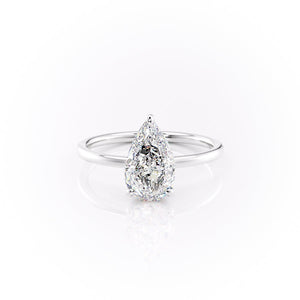 The Aline Set With A 2 Carat Pear Lab Diamond