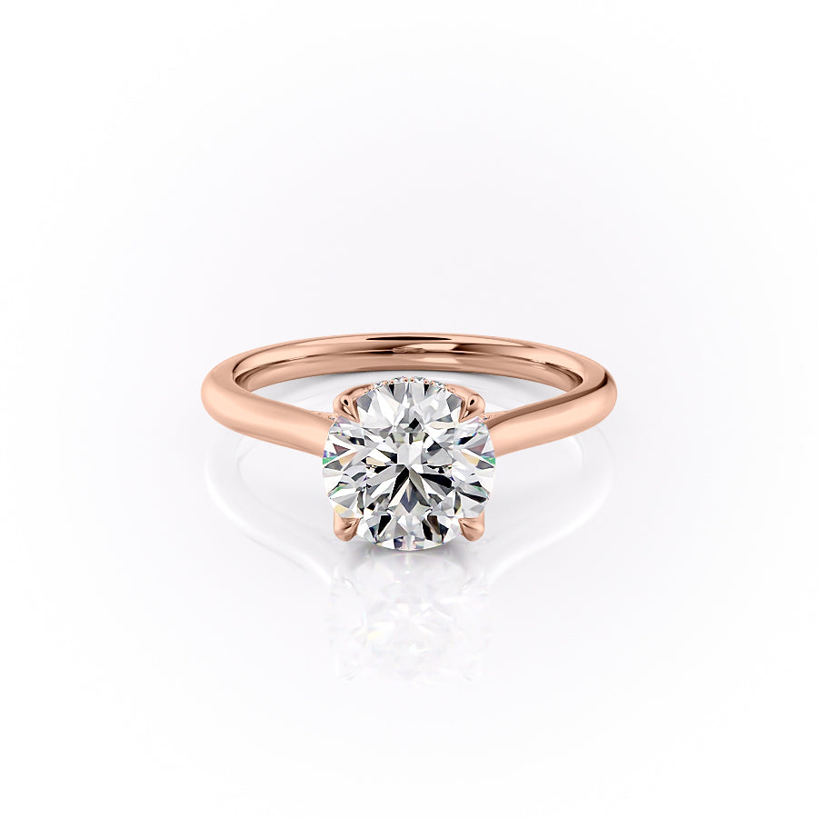 The Morgan Set With A 1 Carat Round Moissanite
