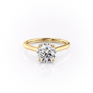 The Morgan Set With A 1 Carat Round Moissanite