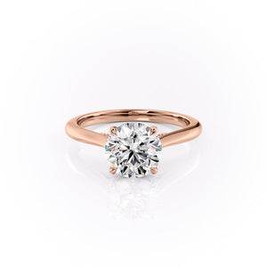 The Miranda Set With A 1 Carat Round Moissanite