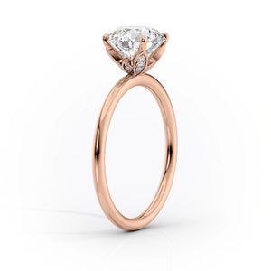 The Lily Set With A 1.5 Carat Radiant Moissanite