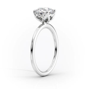 The Alison Set With A 1.5 Carat Marquise Moissanite