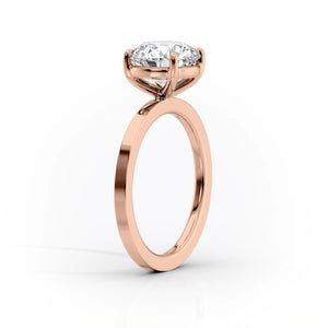 The Eleanor Set With A 3 Carat Oval Lab Diamond
