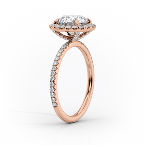 The Lenny Set With A 3 Carat Marquise Lab Diamond