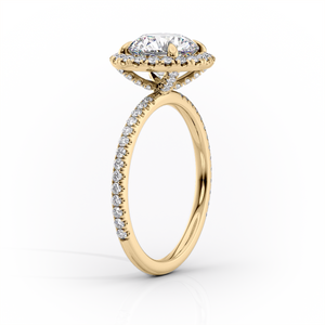 The Lenny Set With A 2 Carat Marquise Lab Diamond