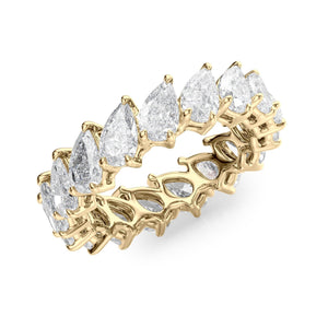 4ct Slanted Pear Eternity
