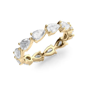 2.5ct East West Pear Eternity