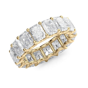 8ct Radiant U Prong Eternity
