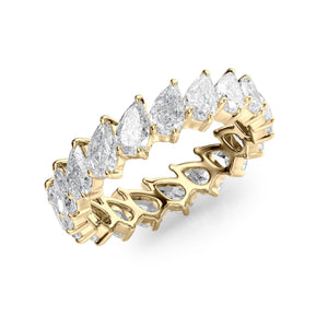 3ct Slanted Pear Eternity