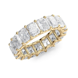 7ct Radiant U Prong Eternity
