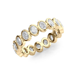 1.7ct Oval Bezel Eternity