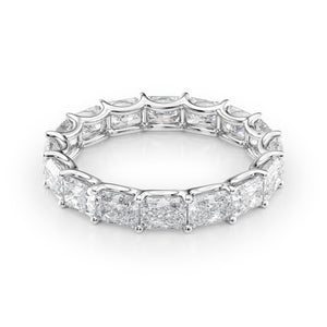 2ct East West Radiant U Prong Eternity
