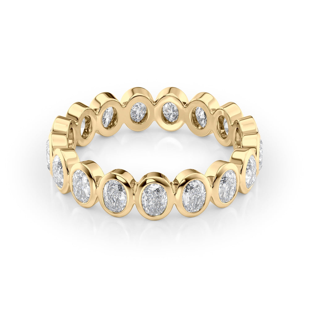 1.7ct Oval Bezel Eternity