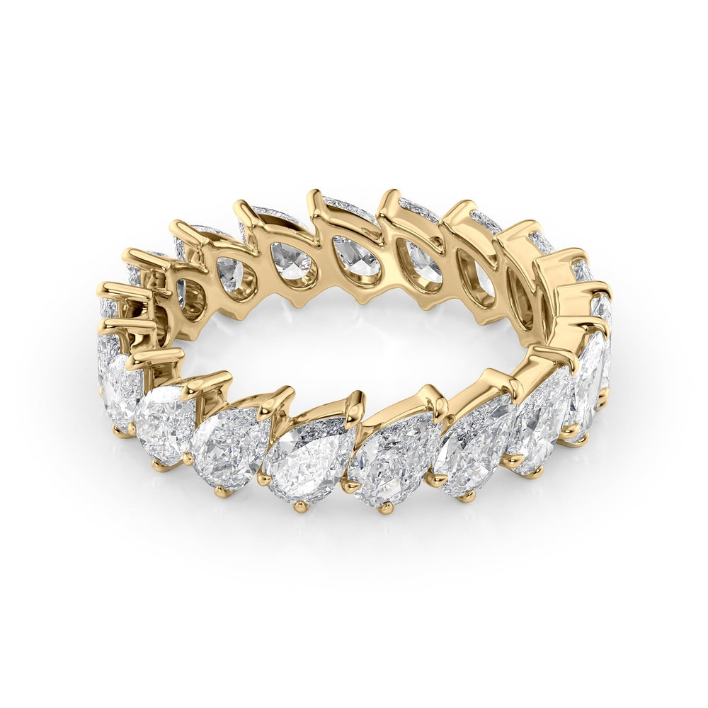 3ct Slanted Pear Eternity