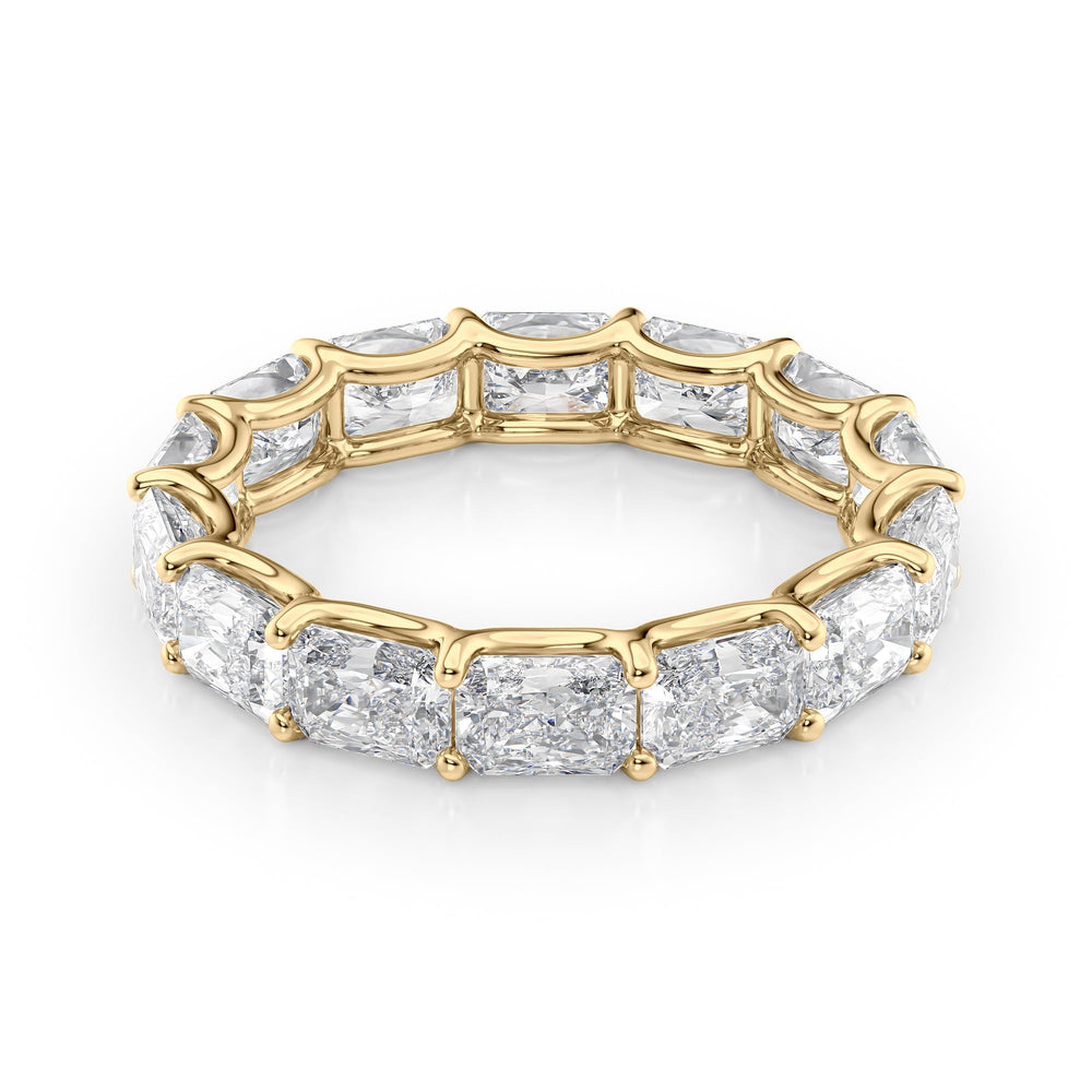 4ct East West Radiant U Prong Eternity