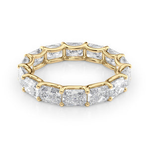 4ct East West Radiant U Prong Eternity