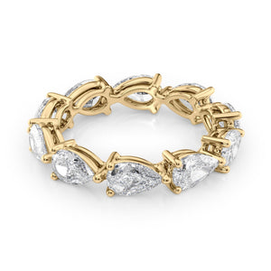 3.5ct East West Pear Eternity