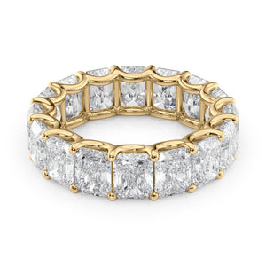 8ct Radiant U Prong Eternity