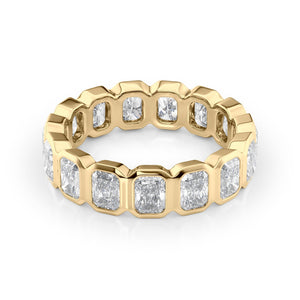 3ct Radiant Bezel Eternity