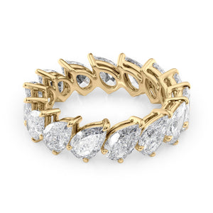 4.5ct Slanted Pear Eternity