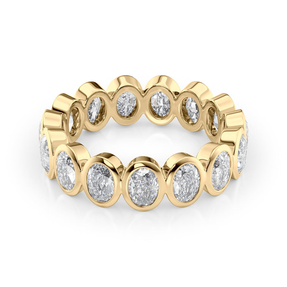 3ct Oval Bezel Eternity