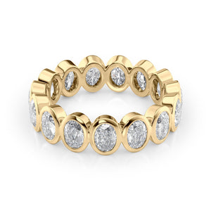 3ct Oval Bezel Eternity