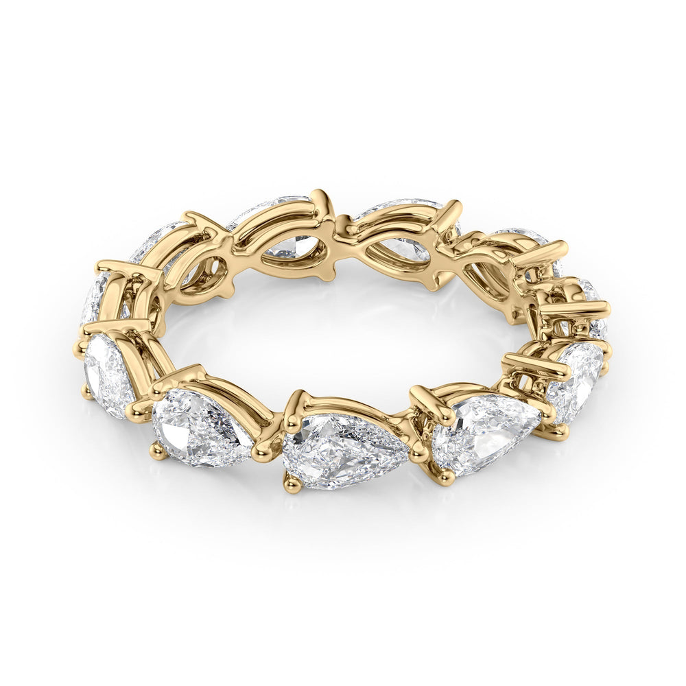 3ct East West Pear Eternity