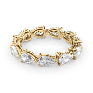 3ct East West Pear Eternity