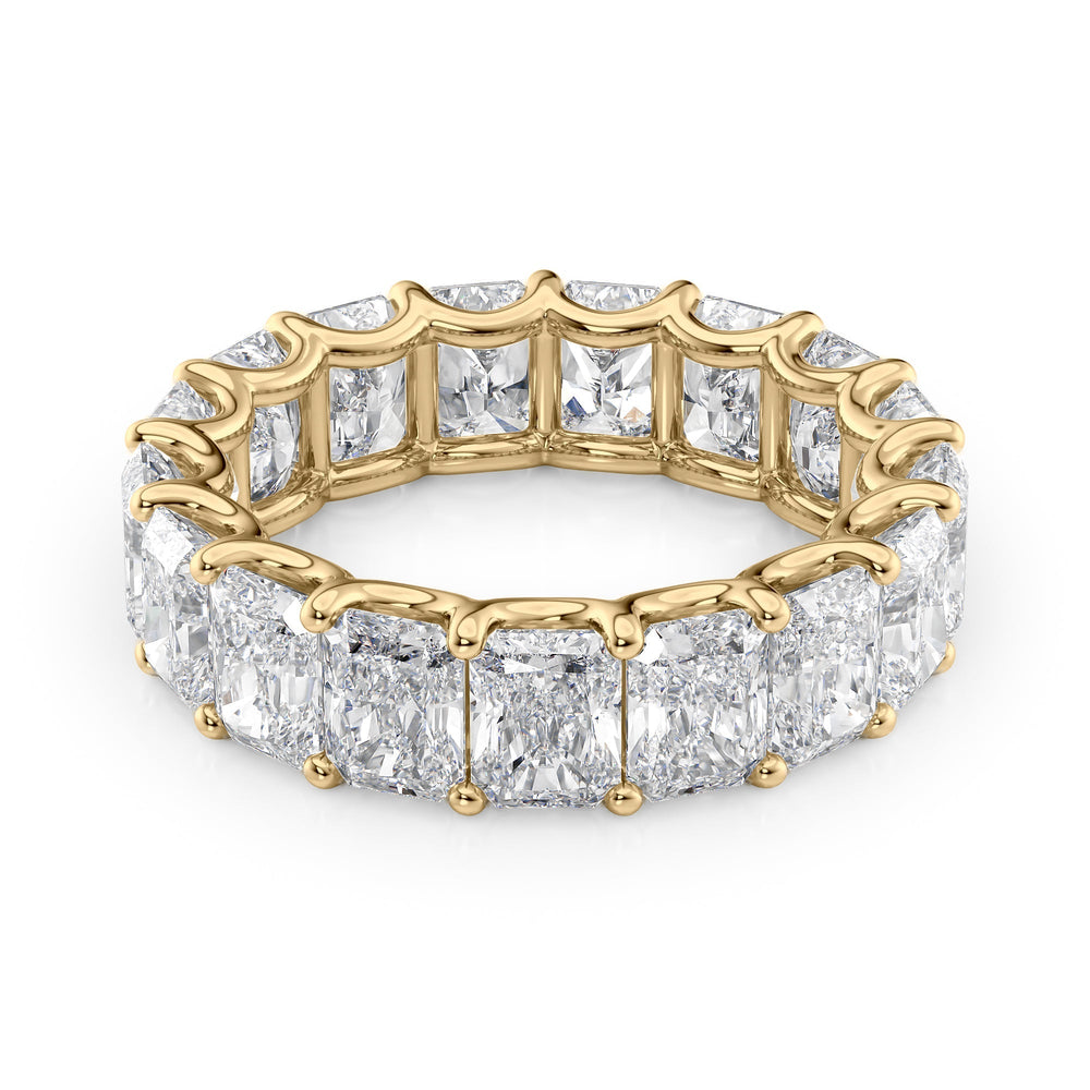 7ct Radiant U Prong Eternity