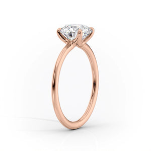 The Ashley Set With A 3 Carat Oval Lab Diamond