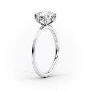 The Razor Kamellie Set With A 1 Carat Princess Lab Diamond