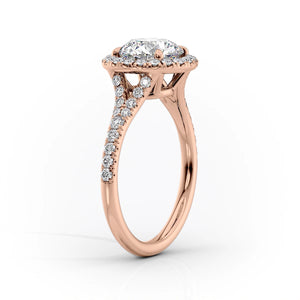 The Miley Set With A 4.5 Carat Emerald Moissanite