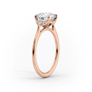 The Victoria Set With A 1.5 Carat Emerald Moissanite