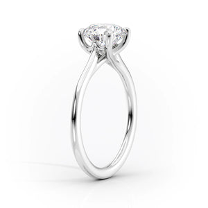 The Lexie Set With A 1.5 Carat Oval Lab Diamond