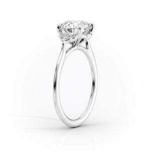 The Victoria Set With A 2.5 Carat Marquise Lab Diamond