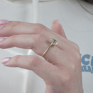 The Ellie - Engagement Ring Made in Yellow Gold
