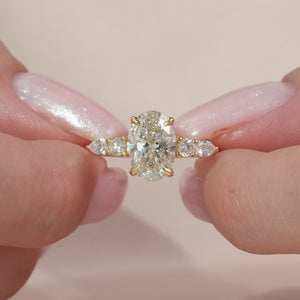 The Abigail - Engagement Ring Made in Yellow Gold
