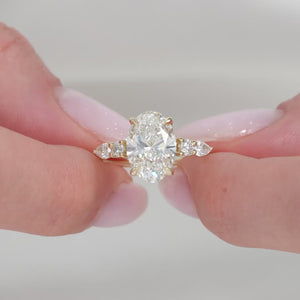 The Abigail - Engagement Ring Made in Yellow Gold